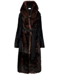 Altuzarra - Geoff Shearling Wrap Coat - Lyst
