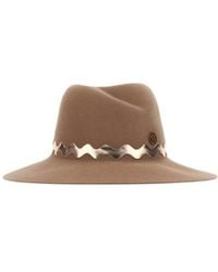 Maison Michel - Virginie Felt Fedora Hat - Lyst
