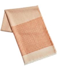Gucci - Gg Wool Cashmere Silk Stole - Lyst