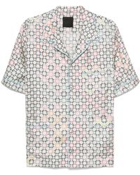 Givenchy - Monogram Short-Sleeved Shirt - Lyst