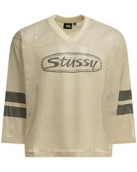Stussy - V-Neck T-Shirt - Lyst