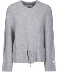 Samsøe & Samsøe - Samsøe Samsøe Salo V-Neck Knitted Sweater - Lyst
