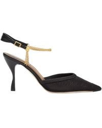 Fendi - Mesh High-Heeled Slingbacks - Lyst