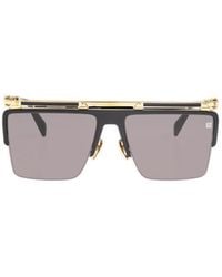 Balmain - Eyewear Square Frame Sunglasses - Lyst