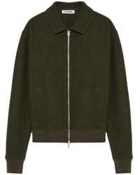 Jil Sander - Zip-Up Collared Jacket - Lyst