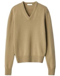 Lemaire - V-Neck Sweater - Lyst