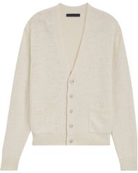 BOSS - Boss Buttoned V-Neck Cardigan - Lyst