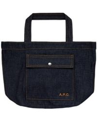 A.P.C. - Top Handle Tote Bag - Lyst