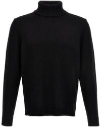Zanone - Turtleneck Knitted Jumper - Lyst