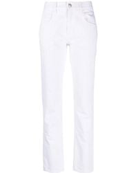 Isabel Marant - Logo Patch Straight-Leg Jeans - Lyst