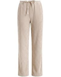 Alysi - Wide-Leg Drawstring Pants - Lyst
