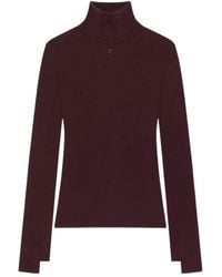 Courreges - Courrèges Interlock Mockneck Jumper - Lyst
