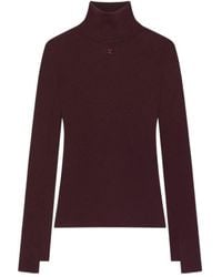 Courreges - Courrges Interlock Mockneck Jumper - Lyst