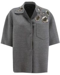 Fabiana Filippi - Double Shirt Jacket - Lyst