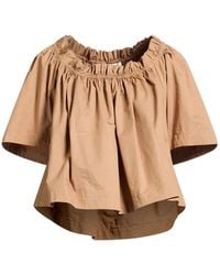 Saint Laurent - Solid-Color Short-Sleeved Shirt - Lyst
