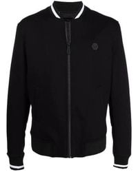 Philipp Plein - Logo Print Pilot Casual Jacket - Lyst