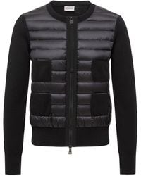 Moncler - Quilted Zip-Up Cardigan - Lyst