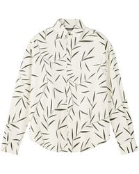 Jacquemus - Le Simon Ml Leaf-Print Button-Up Shirt - Lyst