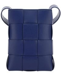 Bottega Veneta - Weave A Detailed Mobile Phone Bag - Lyst