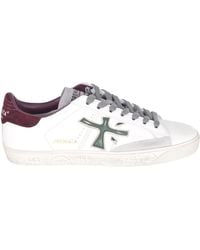 Premiata - Lace-Up Low-Top Sneakers - Lyst