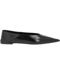 Saint Laurent - Pointed-Toe Ballet Flats - Lyst