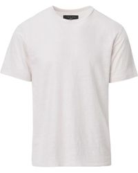 Rag & Bone - Crew Neck Short-Sleeved T-Shirt - Lyst