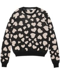Sportmax - Love Pattern Pullover - Lyst