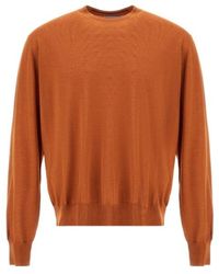 Herno - Resort Ribbed-Trim Sweater - Lyst