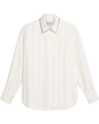 Golden Goose - Long Sleeved Embellished Shirt - Lyst
