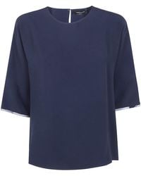 Fabiana Filippi - Classic Wide Blouse - Lyst