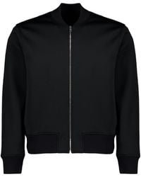 Prada - Zip-Up Bomber Jacket - Lyst