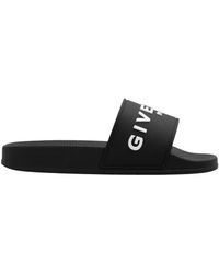 Givenchy - Logo Detailed Slides - Lyst