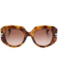 Chloé - Chloé Eyewear Oversized Frame Sunglasses - Lyst