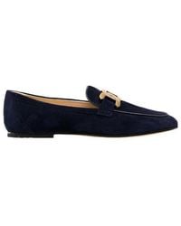 Tod's - Kate Buckle Detail Loafers - Lyst
