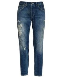 Dondup - Brighton Distressed Carrot Jeans - Lyst