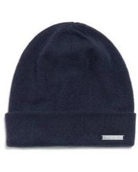 Balenciaga - Logo Plaque Knitted Beanie - Lyst