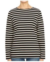 Saint James - Striped Long-Sleeved T-Shirt - Lyst