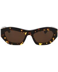 Bottega Veneta - Eyewear Geometric Frame Sunglasses - Lyst