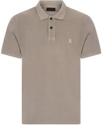 Dondup - Logo-Embroidered Polo Shirt - Lyst
