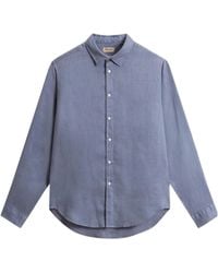 Woolrich - Button Long-Sleeved Shirt - Lyst