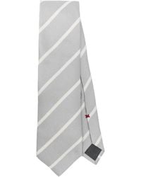 Brunello Cucinelli - Striped Tie - Lyst