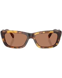 Miu Miu - Eyewear Rectangular Frame Sunglasses - Lyst