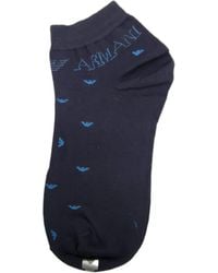 Emporio Armani - Logo Socks - Lyst