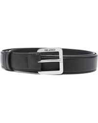 The Attico - The Logo Engraved Belt - Lyst