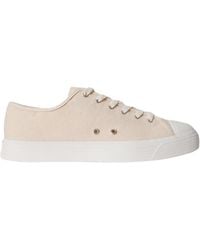 Polo Ralph Lauren - Logo-Print Canvas Sneakers - Lyst