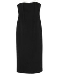 Jonathan Simkhai - Two-Tone Spaghetti-Strap Midi Dress - Lyst