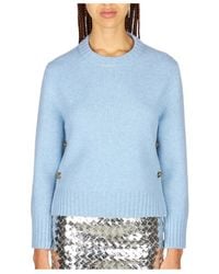 Bottega Veneta - Knot Button Regular Fit Jumper - Lyst