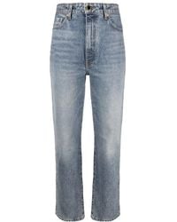 KHAITE - Abigail High Waist Jeans - Lyst