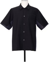 Sacai - Patchwork Design Shirt - Lyst