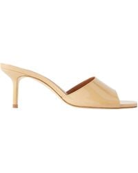 STAUD - Patent-Leather Mules - Lyst